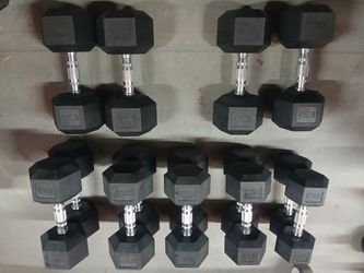 Dumbell Set 20 , 25 , 30 , 35 , 40 , 45 , 50