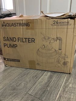 SFPV140T 2/3 HP Sand Filter Pump 3000GPH with Timer 14in Up to 13000GAL