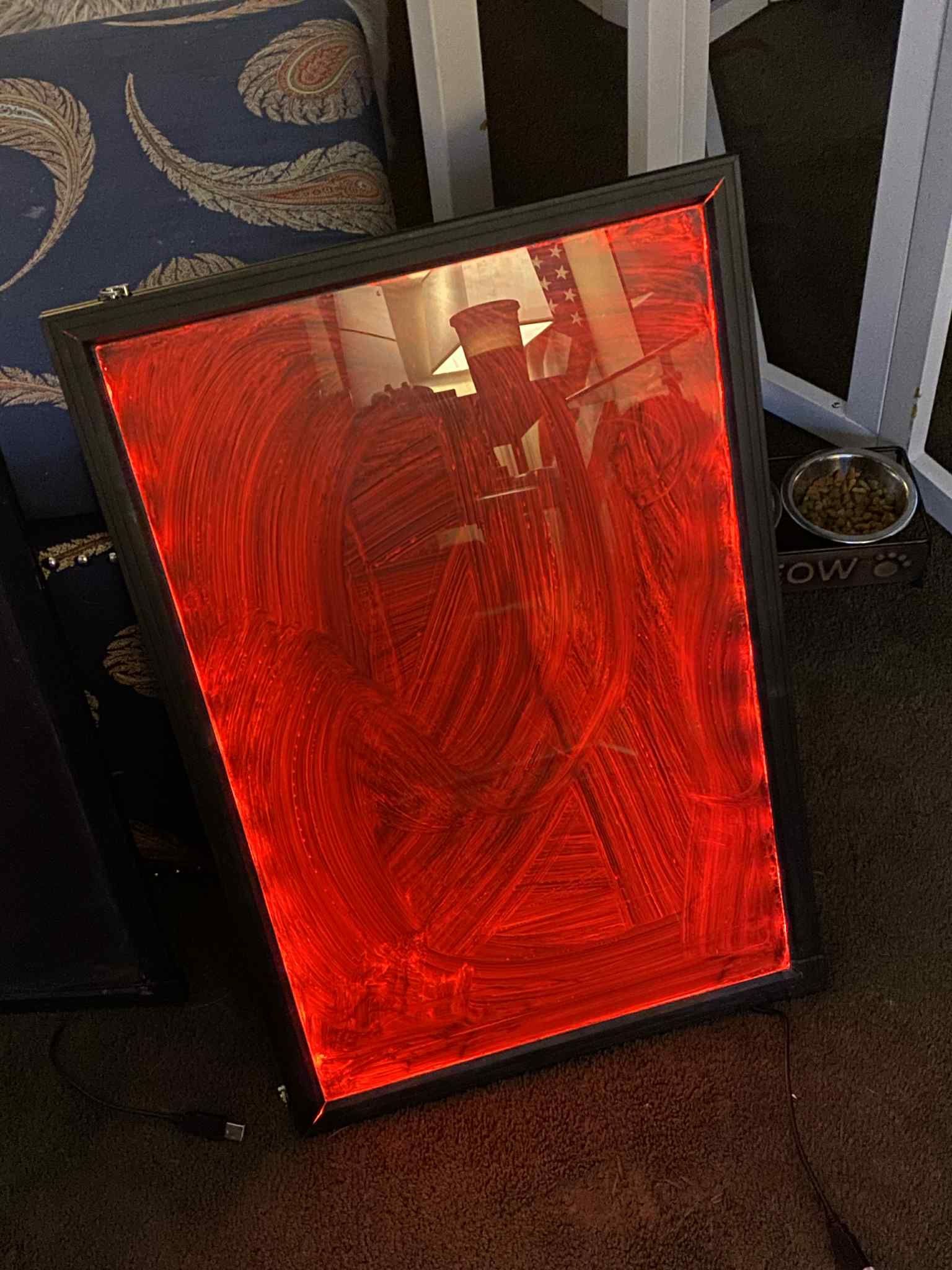 2 Write On Led Glass Signs