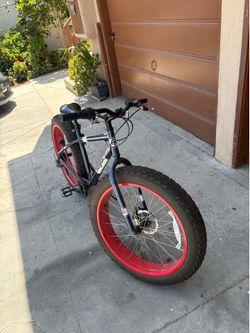 Red Monster Bike