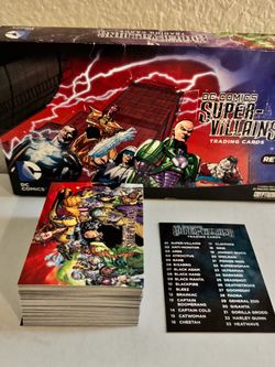 2015 DC comics super villains trading card set 62
