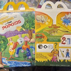 1985 McDonalds Happy Meal Toys - Popoids