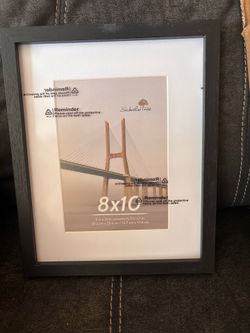 Set of 5 Scholar Tree black 8x10 picture frame