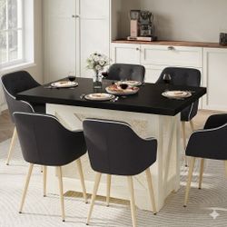 Brand New Modern Dining Table And 4 Chairs 