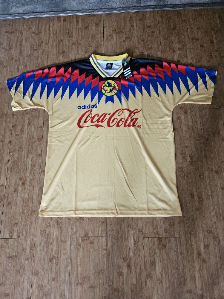 1992 Club America Soccer Jersey RetroAdult size available:LargeXLXXLXXXLBrand new with tags