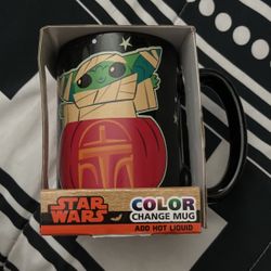 Baby Yoda Halloween Mug Glow In The Dark
