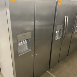 Brand New Side By Side Refrigerator 
