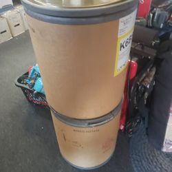 2  fiber drums