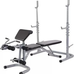 BalanceFrom RS 60 Workout Station Adj Olympic Workout Bench