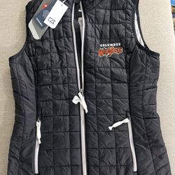 Cutter & Buck Women's Columbus WildDogs Insulated Puffer Vest