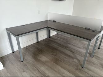 Office desks and chairs