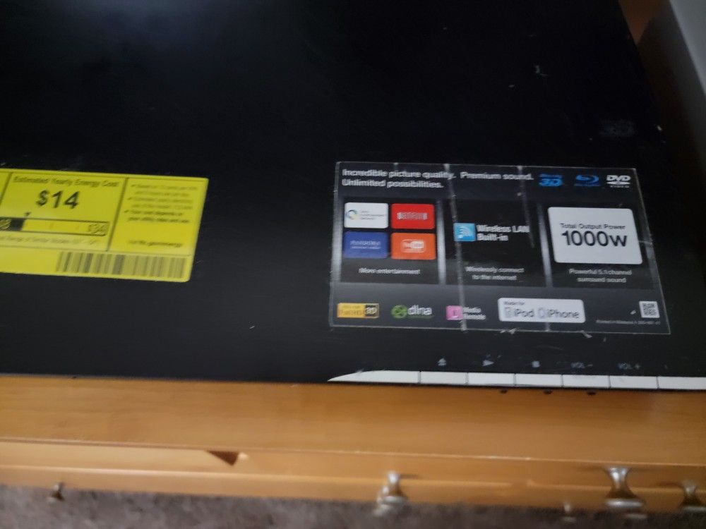 Sony Blue Ray Bdv E390 Surround Sound System