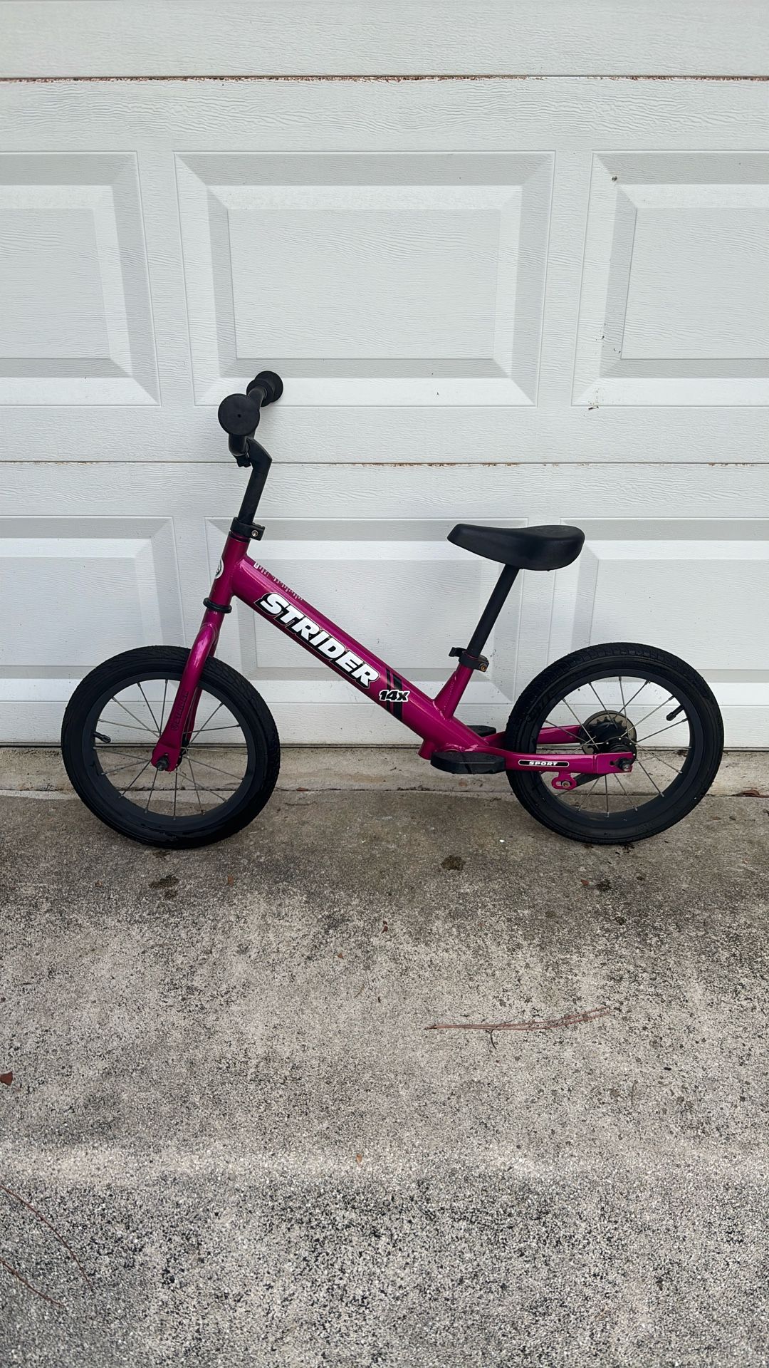 14in STRIDER Kids Balance Bike