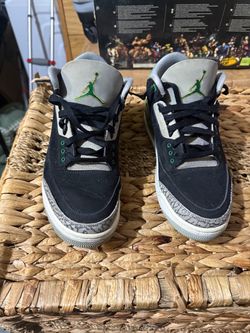 Jordan 1 Patent Bred 7.5M Jordan 3 Pine Green 9.5M