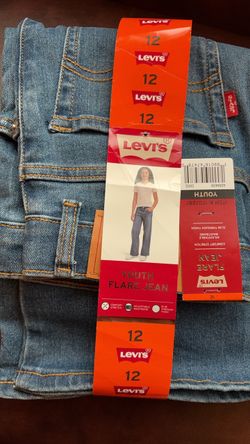 Levi's Youth Flare Jean Size 12