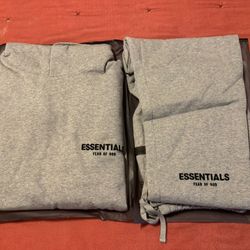 Fear of God Essentials Hoodie & Pants  (2022) Dark Oatmeal