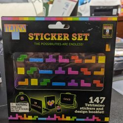Tetris Sticker Set