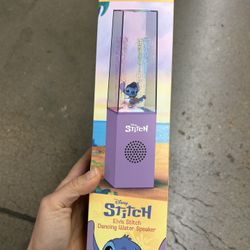NWT Disney Stitch Dancing Water Speaker