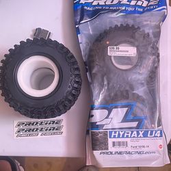 4 Brand New Hyrax U4 Tires. 2.2in/3.0/in