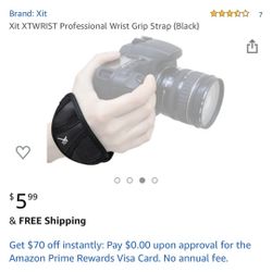 Professional wrist grip strap