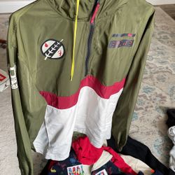 Star Wars 40 Year Anniversary Boba Fett Windbreaker 
