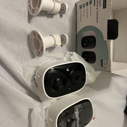 Curisee Wireless Outdoor Security Camera 2pack