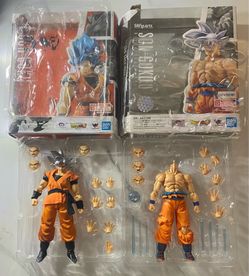 Shf Goku custom and shf Goku UI