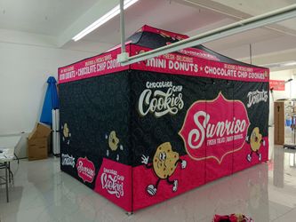 Custom Food Vendor Tent 