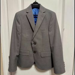 Jos. A Banks 1905 Navy Collection Boys Suit Jacket and Pants 10 slim Light Grey color