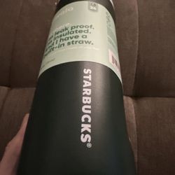 Starbucks Owala Limited Forest Stainless Steel 24oz Bottle Holiday 2025