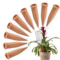 10 Pieces of Plant Watering Piles, Plant Watering Devices,Plant Water Seepage 