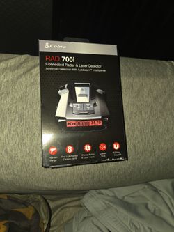 Brand New Cobra RAD 700i Radar & Laser Detector