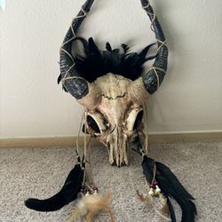 Costume Mask Ram Skull 