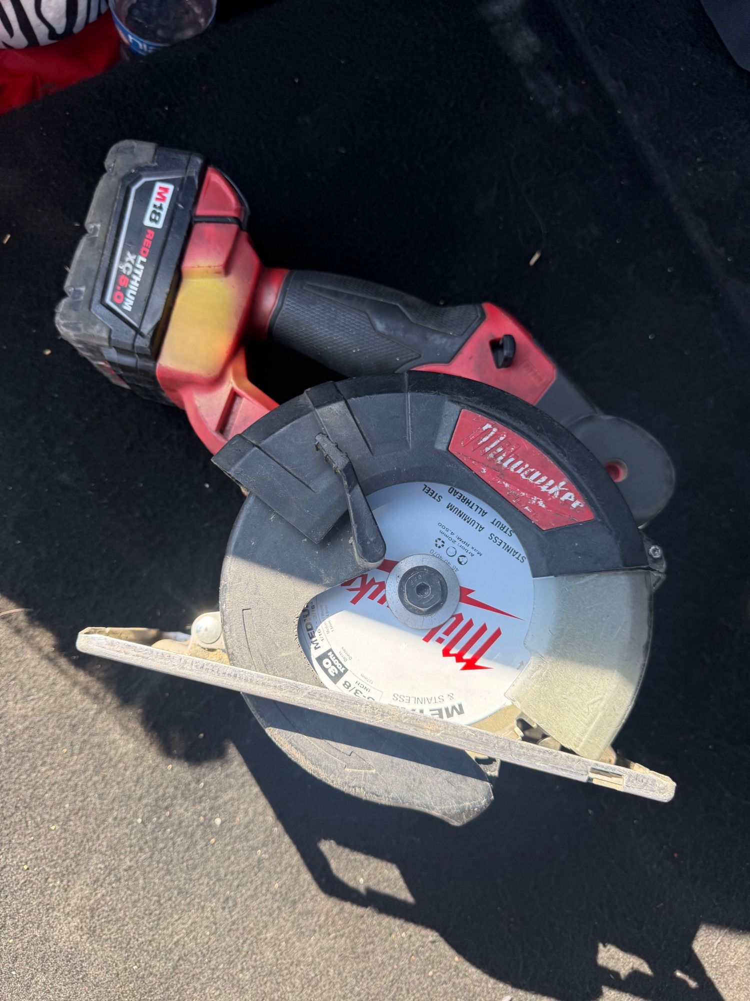 Milwaukee Circular Saw 5 3/8-5 7/8 With 5.0 Battery