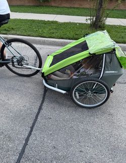 Bike attachment for kids- Croozer brand for 2