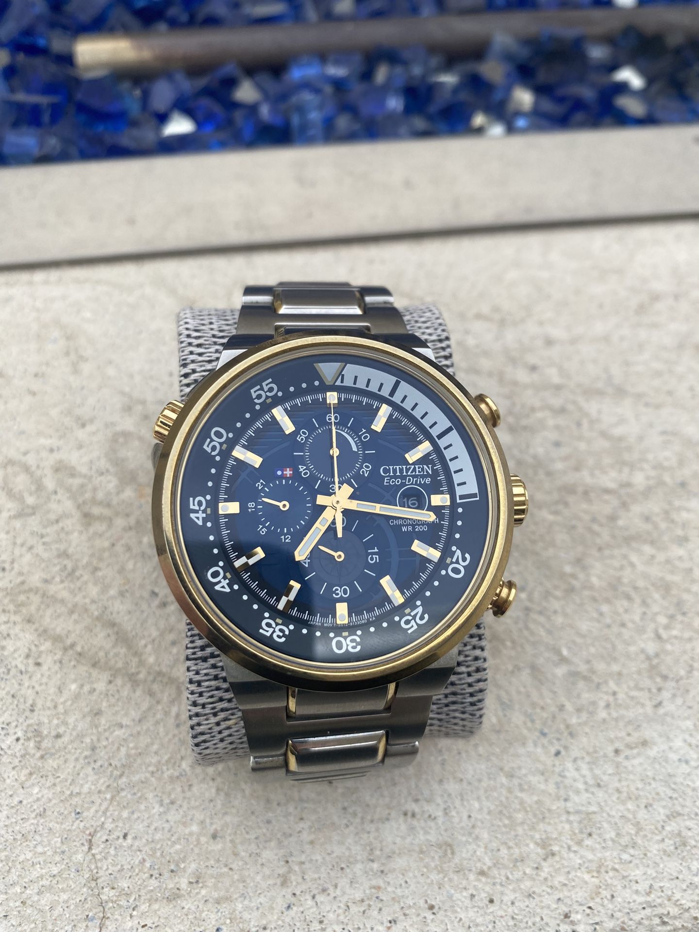 Citizen Eco-Drive Endeavor Chronograph Watch