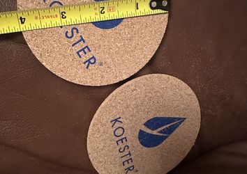 Koester Cork Coasters (Set of 2)
