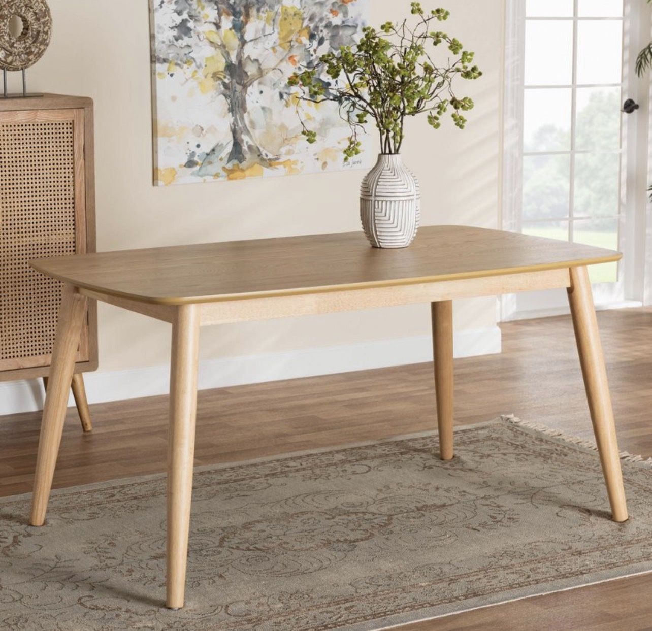 New Baxton Studio Flora Wooden Dining Table