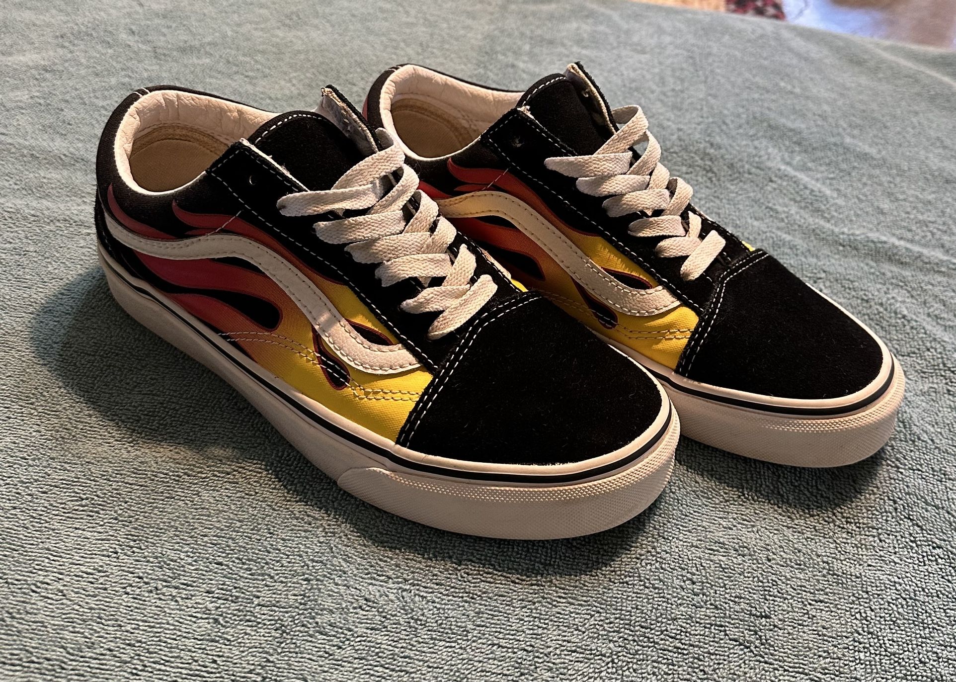 Hot Rod Flame Vans