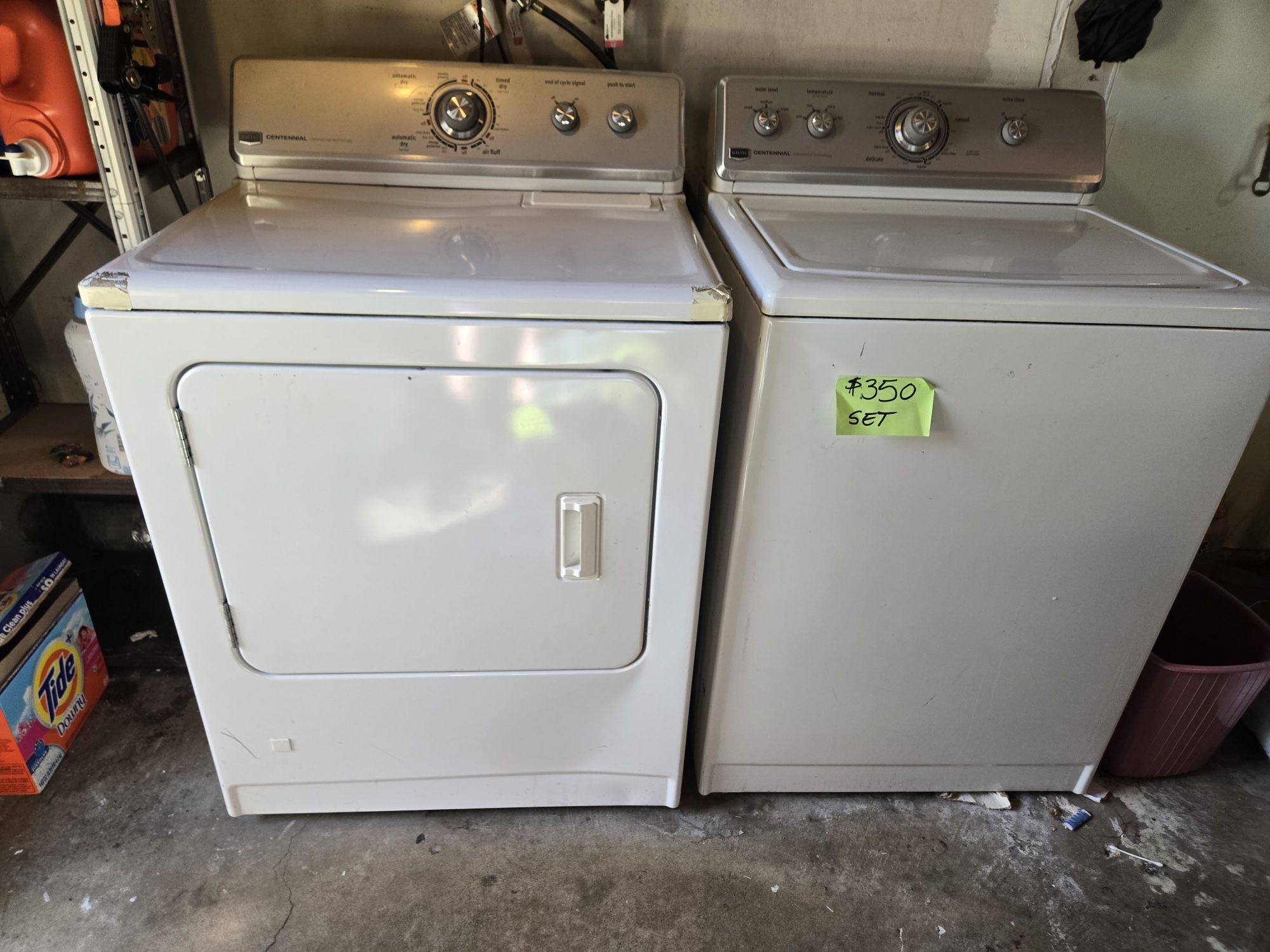 Maytag Centennial Washer And Gas Dryer