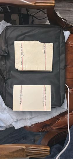 1989 Cadillac Brougham Owners Manual and Owners Information.