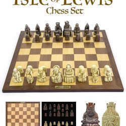 Isle Of Lewis Chess Set Big 20" X 20"