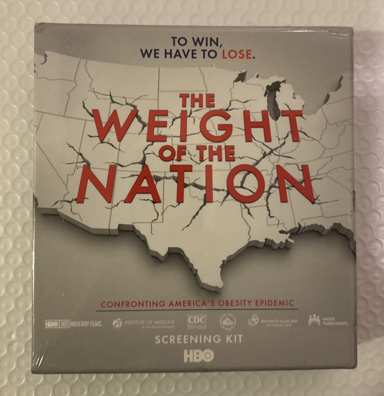 The Weight of the Nation (DVD, 2012, 3-Disc Set) Screening Kit Edition, New