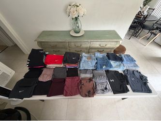 Leggings and shorts size s/m