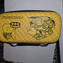 Mario Kart Switch Lite Case Great Condition 