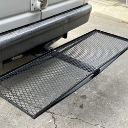 RV Bumper Storage Rack Heavy Duty Steel with Rugged Truck Bed Finish 60" x 20" Made in The USA