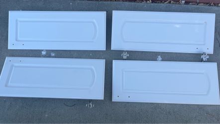 8 White Raised Panel kitchen Cabinet Doors