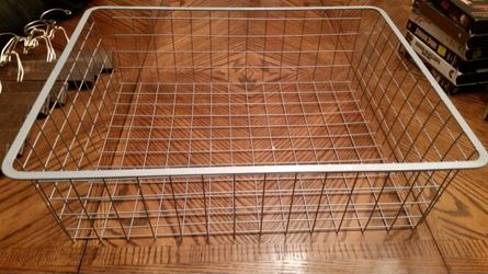 Ikea metal basket