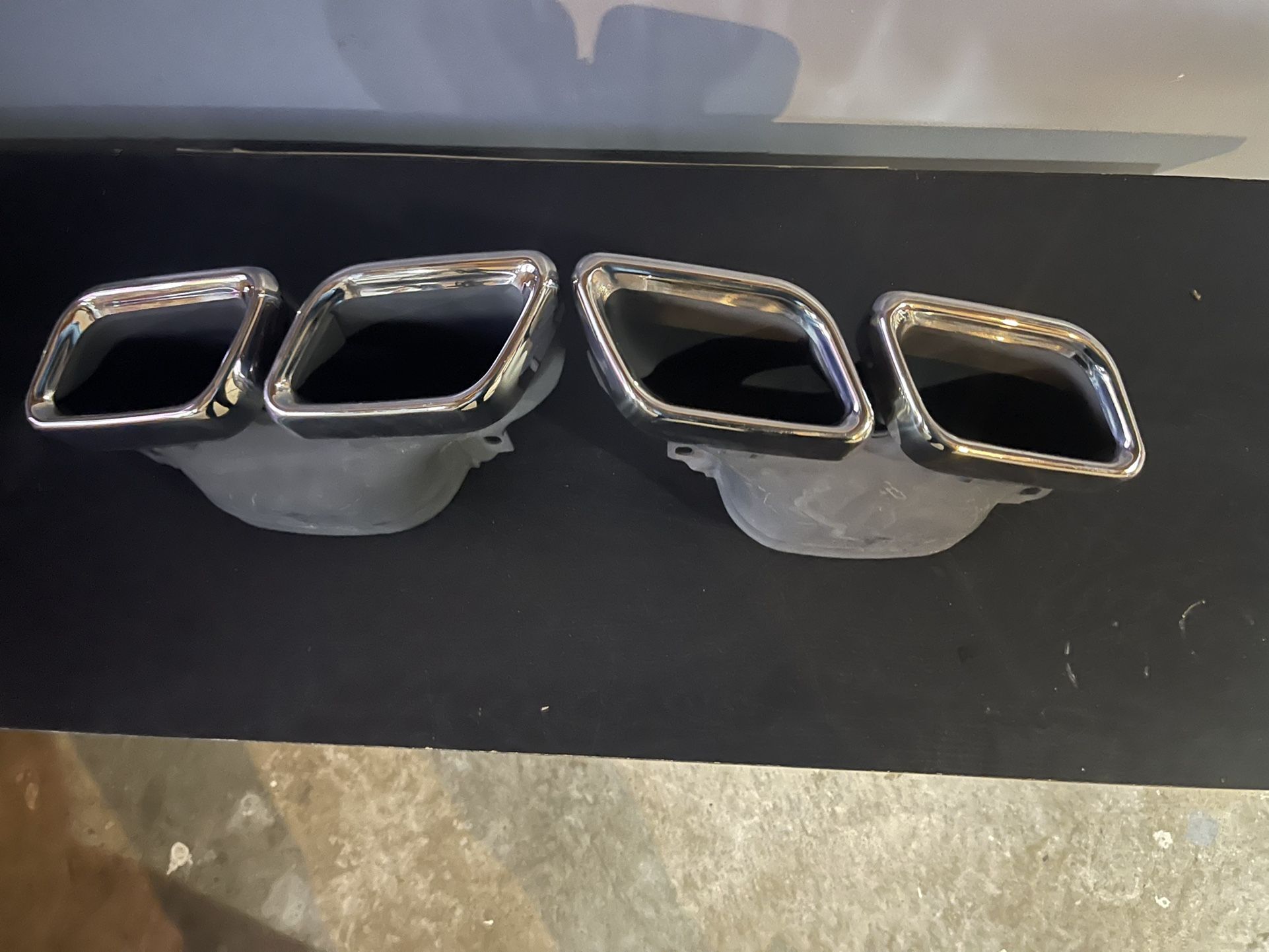 Quad Mercedes Exhaust