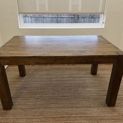 Farmhouse Table with Bench 